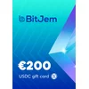 BitJem USDC Gift Card 200 EUR Key GLOBAL