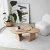 HANAH HOME Sto za dnevnu sobu Melted Sapphire Oak