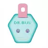 Dr.Biju minđuše 6.2mm lila krug DRI62C003