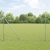 Stup za ogradu 26 pcs Siva 3,2 x 3,2 x 210 cm