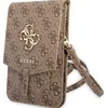 Mini torbica Guess GUWBG4GFBR PU 4G Metal Logo - rjava