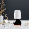 Opviq Stona lampa 8033, 17x17x33 cm, IP20, Crno-bela
