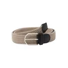 JACK & JONES Pas  kaki / črna