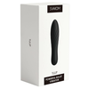 Svakom Tulip - mini vibrator s polnilno baterijo (črn)