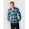 Rip Curl Count Flannel Shirt light navy