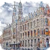 Slika 90x90 cm Amsterdam – Fedkolor