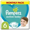 Pampers Active baby - mesečno pakovanje pelena XXL