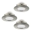Eglo 95816 - SET od 3 LED ugradna svetla PINEDA LED/6W/230V