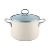 KOZICA RIESS 20 CM 4 L AVORIO VISOKA S STEKLENIM POKROVOM