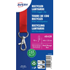 Avery Zweckform trakovi za identifikacijske kartice 4842R. Material 100 % rPET (reciklirana plastika), barva rdeča, velikost 15 x 440 mm.