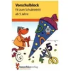 Vorschulblock ab 5 Jahre für Junge und Mädchen - Fit zum Schuleintritt