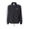ADIDAS ORIGINALS Prehodna jakna 3-STRIPES COACH črna/bela