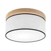 Brilagi - LED plafonjera BELLADONNA 1xE27/15W/230V O 30 cm bela/hrast