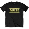 Muse Yellow Logo Black XL Majica