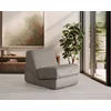Atelier del Sofa Fotelja na razvlačenje Origami, 100x70x70cm, Siva