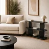 Hanah Home pomoćni sto Armonia, 90 cm, crni