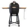 Keramični žar Kamado z visokim stojalom in termometrom 46cm 55827