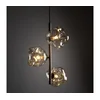 Brilagi - Luster na sajli VULCANO 3xG9/8W/230V braon/dimna bež