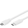 PremiumCord Kabel USB priključek C/male - USB 2.0 Micro-B/male, bel, 1 m