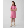 GAP Childrens Ribbed Dress with Logo - Girls