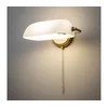 Brilagi - Zidna lampa BANK OFFICE 1xE27/60W/230V mesing/bela