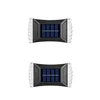 Dekorativne fasadne lampe solarne set 2kom 2 KOMADA BELA BOJA
