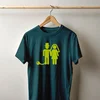 Camiseta Majica sa štampanim printom Cam 242, Muška, Petrolej