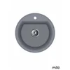 Milo Granitna sudopera Essence, o90, O51cm, Diamond grey sifon