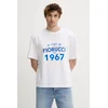 Bombažna kratka majica Fiorucci White Dreaming 1967 Print Boxy Fit T-Shirt