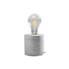 Sollux SL.0680 - Stona lampa SALGADO 1xE27/60W/230V beton
