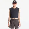 Majice Satisfy Justice Trail Cropped Muscle Tee Black XS