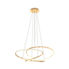 Zuma Line MD7360-1A-3GT - LED luster na sajli CHOLET LED/56W/230V zlatna