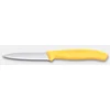 Victorinox nož 6.7638.C1 za zelenjavo, nazobčan, 8 cm, rumen