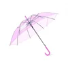 Mark Kišobran PVC providni roze 90cm ( L628 )