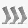 Nogavice Dickies Valley Grove Sock 3-Pack Grey Melange 35-38