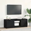 TV ormar Crni hrast 102 x 32 x 35.5 cm Konstruirano drvo
