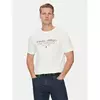 Tommy Hilfiger Majica Center Stack MW0MW38621 Bela Regular Fit
