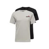 ELLESSE Majica Voodoo, siva, črna