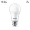 Philips LED žarnica E27 13W 1.521lm 2.700K mat 2 kosa - Plastika