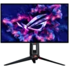 ASUS ROG Swift OLED PG27UCWM gaming monitor - 67.3cm (27/26.5 vidno), 4K (3840 x 2160), TrueBlack Glossy Tandem RGB OLED, dvojni na?in (4K 240Hz ali FHD 480Hz), 0.03ms, DisplayHDR 400 True Black, G-SYNC kompatibilen - 90LM0CY1-B01971