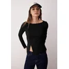 Trendyol Milla ženska bluza Twoaw26Bz00104, Crna- Crna