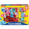 Educa - Puzzle 4v1 Blues Clues - 1 - 39 kosov