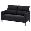 MANNARP Sofa dvosed, Saxemara crno-plava