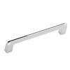 Ročaj za pohištvo, razmik 160 mm, kromast - Kromasta - 24 - Aluminij - Sapho