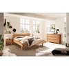Livetastic POSTELJA IZ TRAMOV 180 cm x 200 cm , les barve hrasta, barve medu