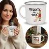 sarcia.eu Grinch Bela, praznična skodelica z ročajem, keramična, velika 380 ml
