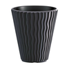 DIKER HOME Plastična saksija za cveće klasik 40x44 cm crna