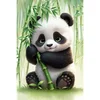 Pingo Ars Dijamantski mozaik Zelenooka panda, 20x30 cm