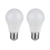 Komplet 2x LED prigušiva sijalice A60 E27/9W/230V 6400K