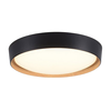 Leuchten Direkt 1434718-LED Prigušiva plafonska svetiljka EMILIA 28,8W/230V crna
